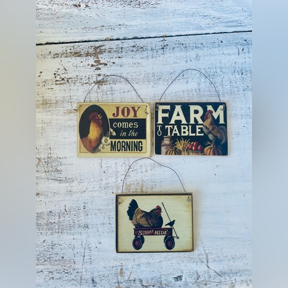 *Farm To Table Rooster Ornament - Picture 6 of 12